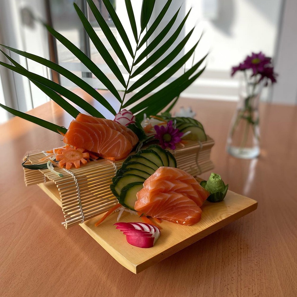 Lachs Sashimi